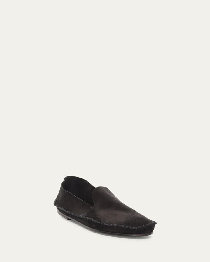 Men's Tyler Suede Moc-Toe Loafers - Image 2