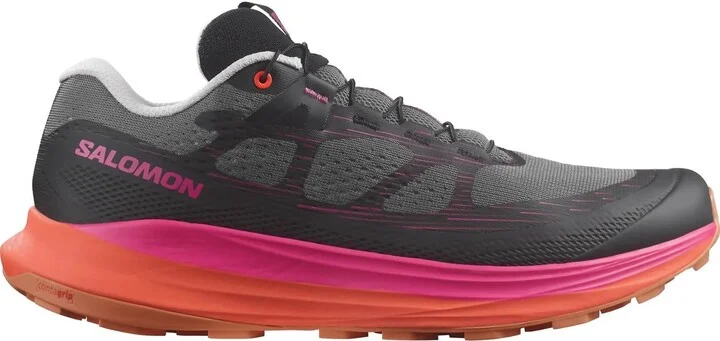 Men's Ultra Glide 2 Trail Running Shoes In Plum Kitten/black/pink Glo