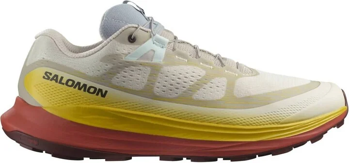 Men's Ultra Glide 2 Trail Running Shoes In Rainy Day/freesia/hot Sauce