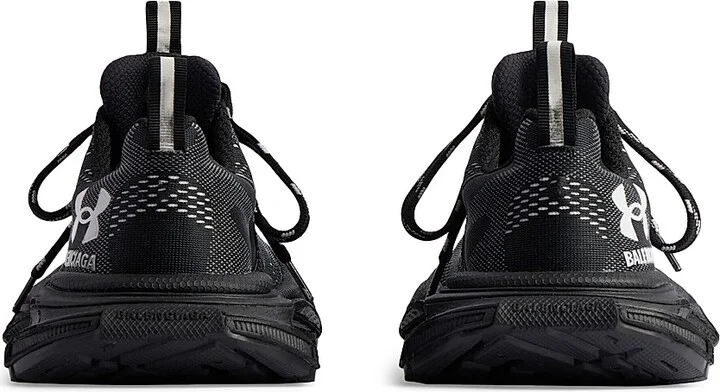 Men's Under Armour 3XL Knit Sneakers - Black - Size 10 - Image 4
