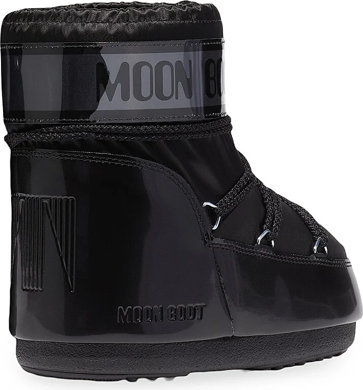 Men's Unisex Icon Low Glance Snowboots - Black - Size 2 - Image 3