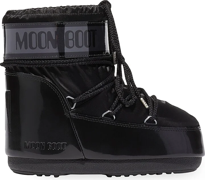 Men's Unisex Icon Low Glance Snowboots - Black - Size 2