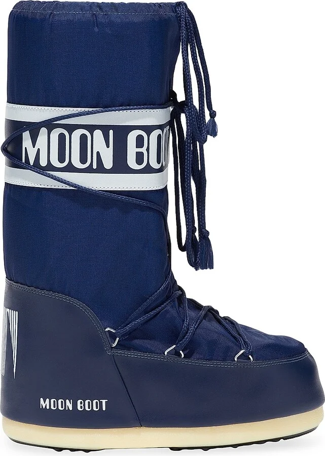 Men's Unisex Icon Nylon Boots - Blue - Size 3.5