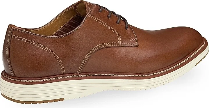 Men's Upton Plain-ToeLeather Oxfords - Tan Full Grain - Size 7 - Image 3