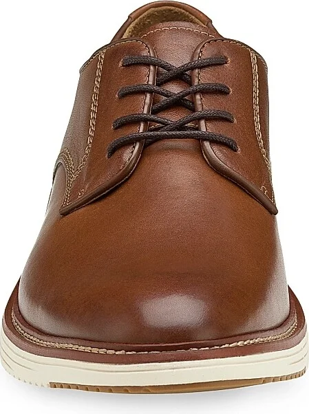 Men's Upton Plain-ToeLeather Oxfords - Tan Full Grain - Size 7 - Image 6