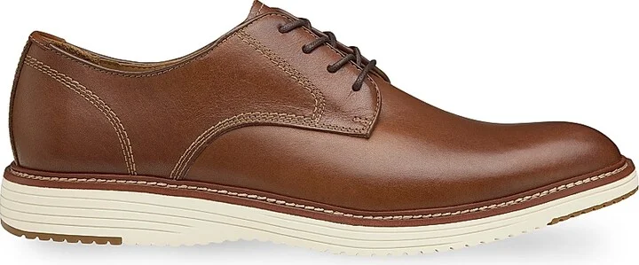 Men's Upton Plain-ToeLeather Oxfords - Tan Full Grain - Size 7