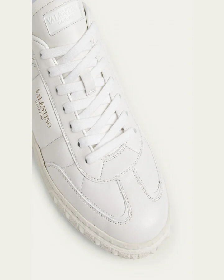 Men's Upvillage Leather Low-Top Sneakers - Image 3