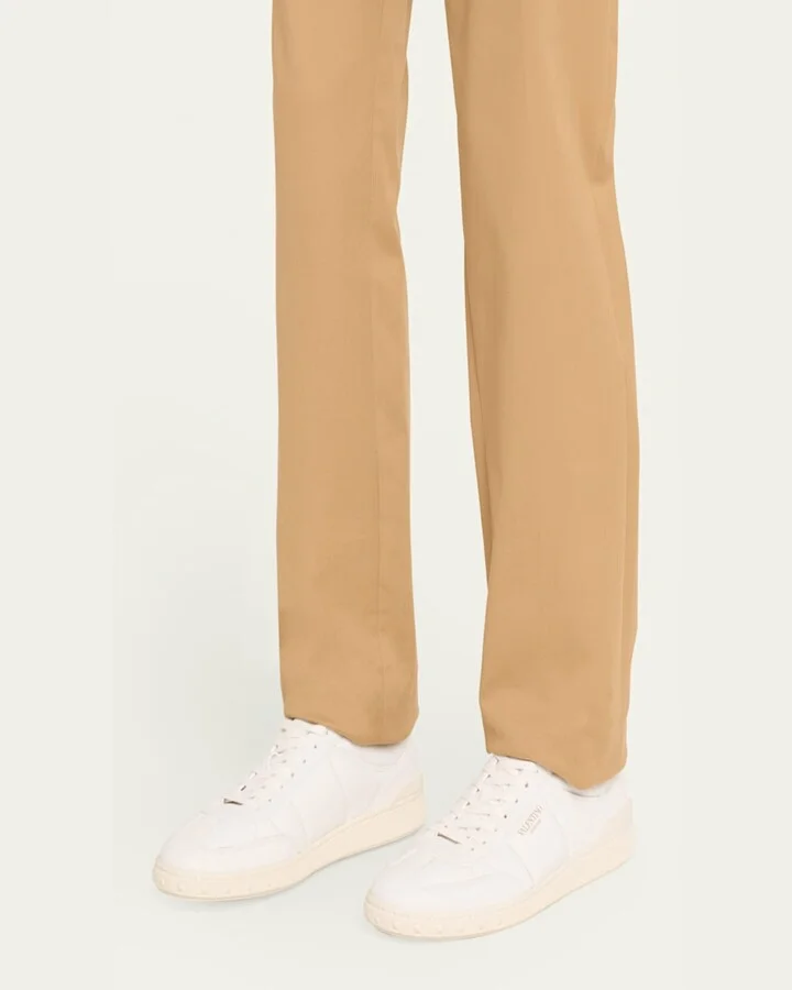 Men's Upvillage Leather Low-Top Sneakers - Image 5