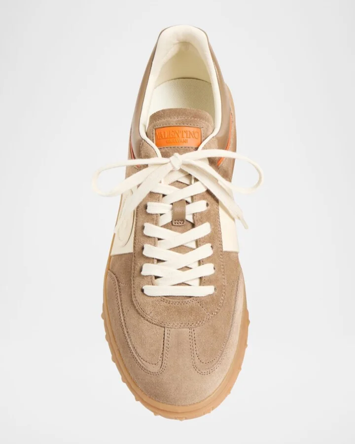Men's Upvillage Low-Top Leather Sneakers - Image 2