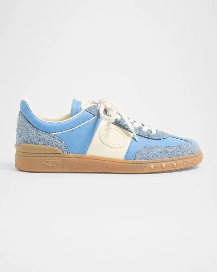 Men's Upvillage Low-Top Leather Sneakers