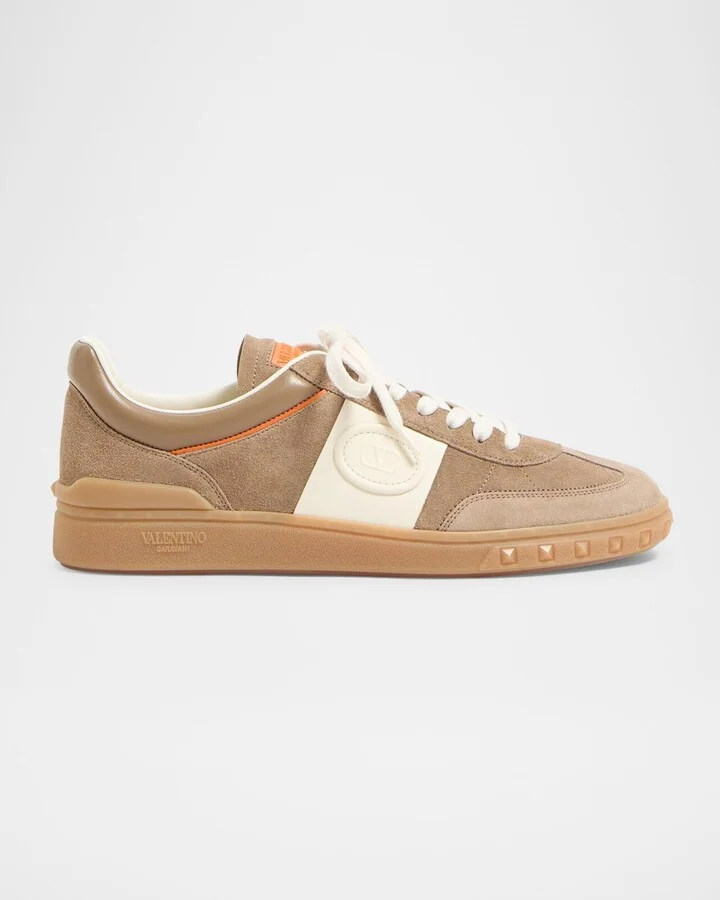 Men's Upvillage Low-Top Leather Sneakers