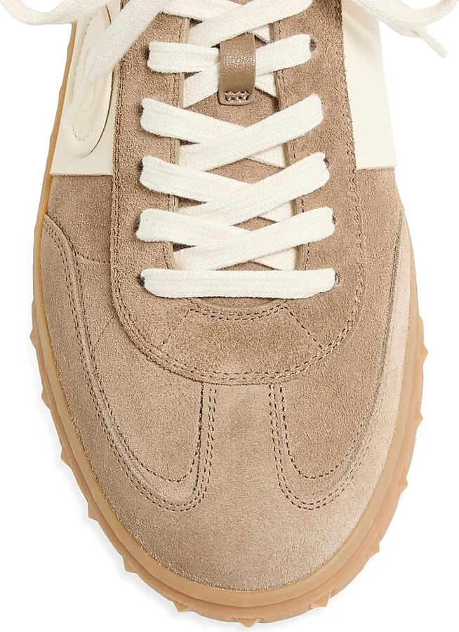 Men's Upvillage Low Top Sneakers - Khaki Ivory - Size 9 - Image 5