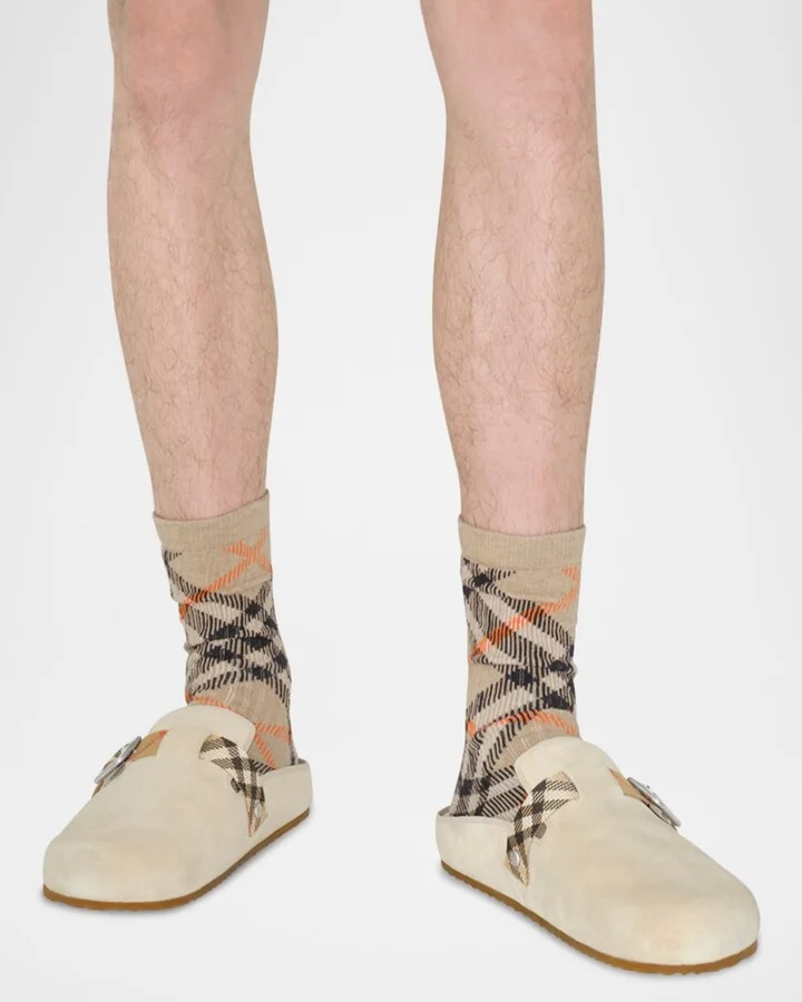 Men's Urchin Suede Clogs - Image 3