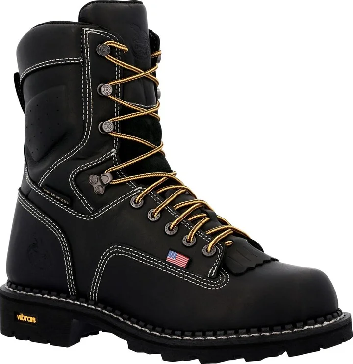 Men's USA Logger Waterproof Work Boot