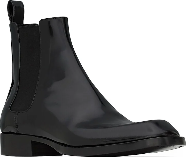 Men's Vadim Chelsea Boots in Smooth Leather - Black - Size 7 - Image 2