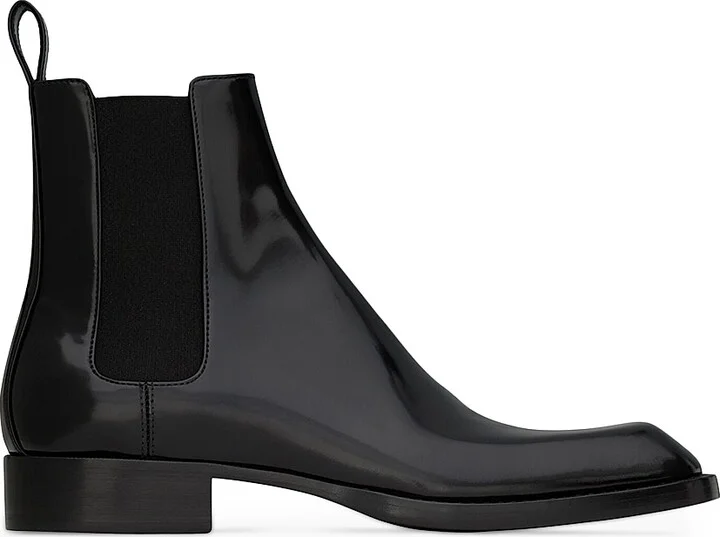 Men's Vadim Chelsea Boots in Smooth Leather - Black - Size 7