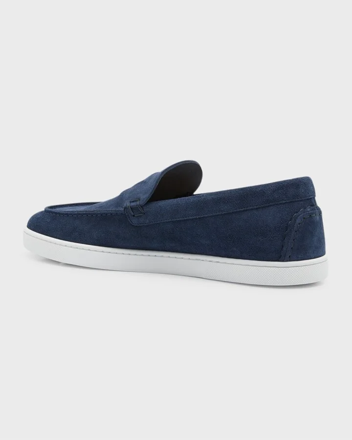 Men's Varsiboat Red Sole Leather Boat Shoes - Image 2