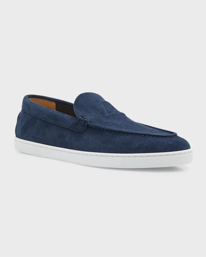 Men's Varsiboat Red Sole Leather Boat Shoes - Image 3