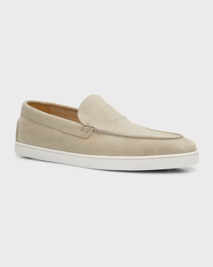 Men's Varsiboat Red Sole Leather Boat Shoes - Image 6