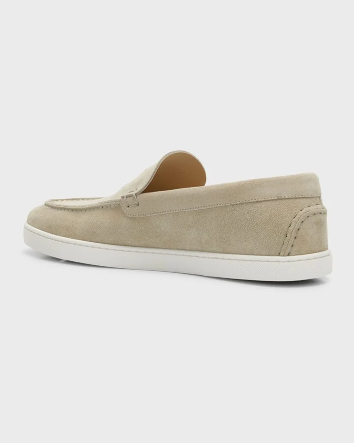 Men's Varsiboat Red Sole Leather Boat Shoes - Image 9