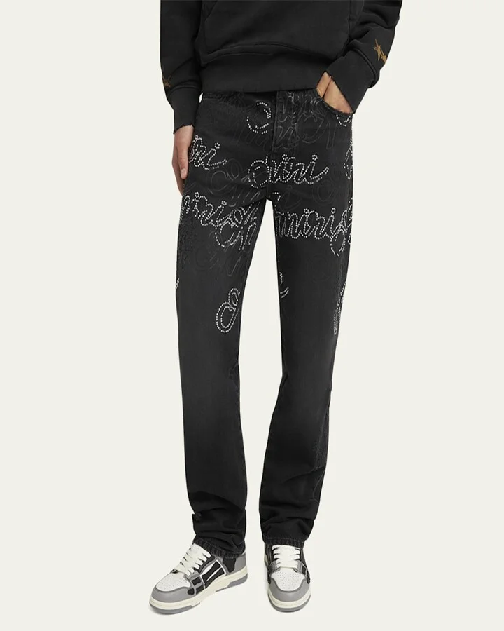 Men's Varsity Skel Leather Low-Top Sneakers - Image 8