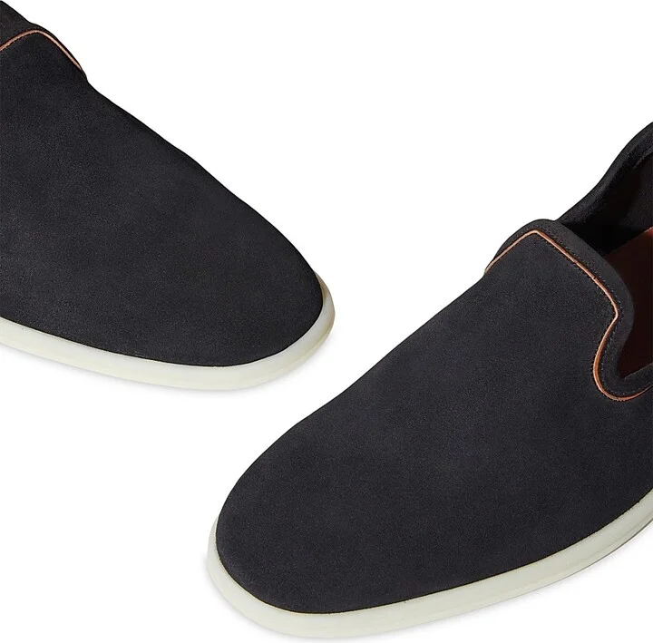 Men's Venice Walk Suede Loafers - Blue Navy - Size 6 - Image 4