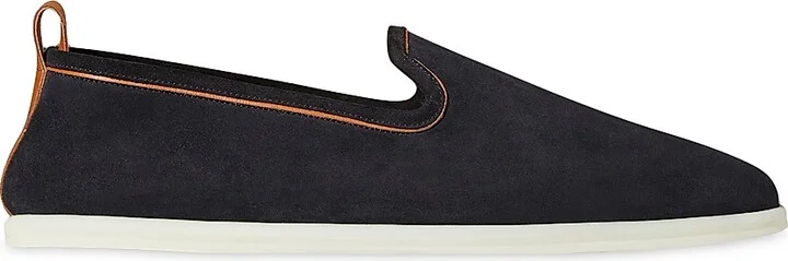 Men's Venice Walk Suede Loafers - Blue Navy - Size 6