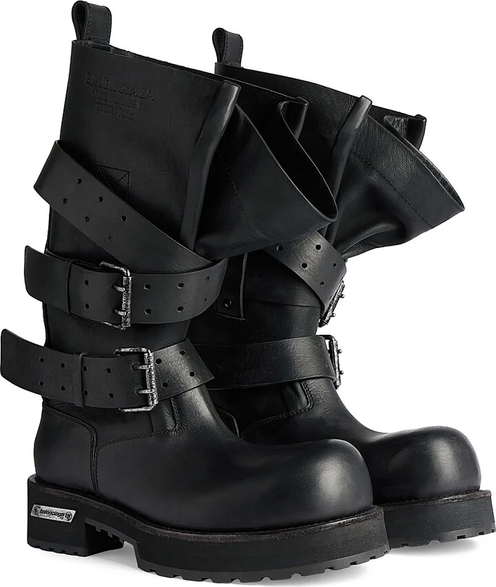 Men's Venom High Boots - Black - Size 8 - Image 2