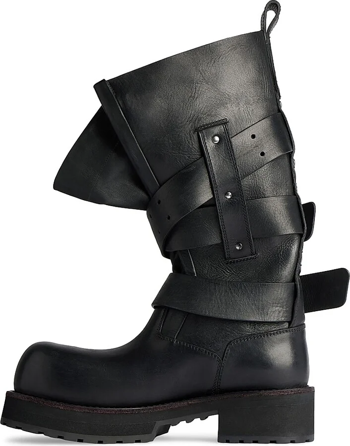 Men's Venom High Boots - Black - Size 8 - Image 4