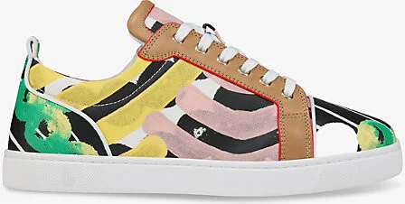 Mens Version Multi Louis Junior Woven Trainers Eur 41 / 7 Uk Men