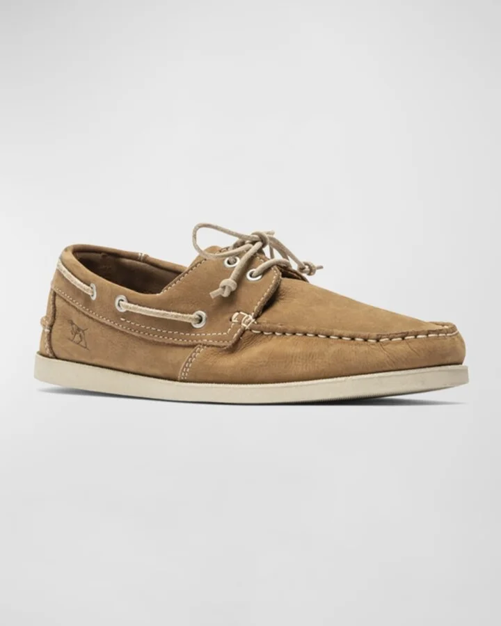 Men's Viaduct Leather Boat Shoes - Image 3