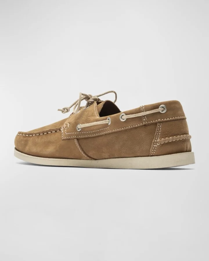 Men's Viaduct Leather Boat Shoes - Image 4