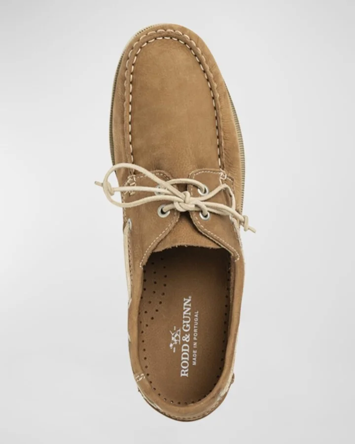 Men's Viaduct Leather Boat Shoes - Image 5