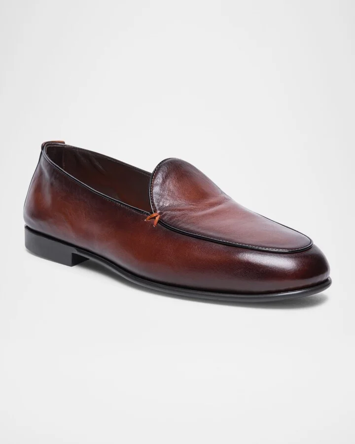 Men's Vibe Leather Loafers - Image 7