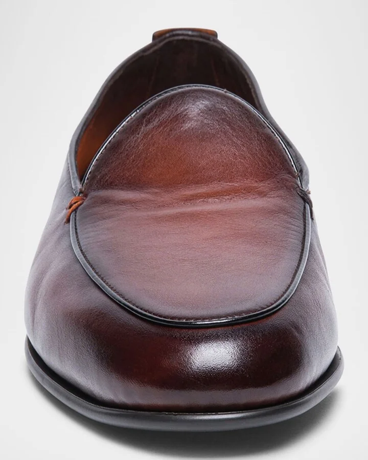 Men's Vibe Leather Loafers - Image 8