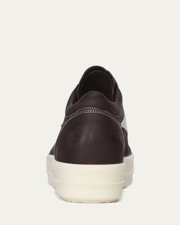 Men's Vintage Sneaks Nubuck and Suede Low-Top Sneakers - Image 5
