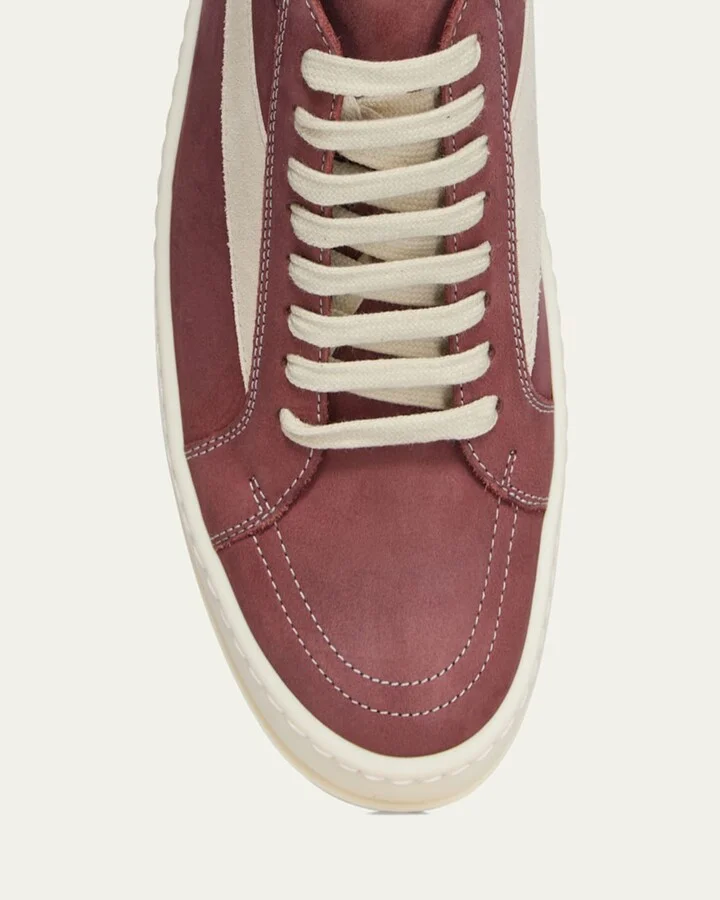 Men's Vintage Sneaks Nubuck and Suede Low-Top Sneakers - Image 9
