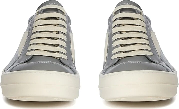 Men's Vintage Suede Low-Top Sneakers - Washed Indigo - Size 11 - Image 4