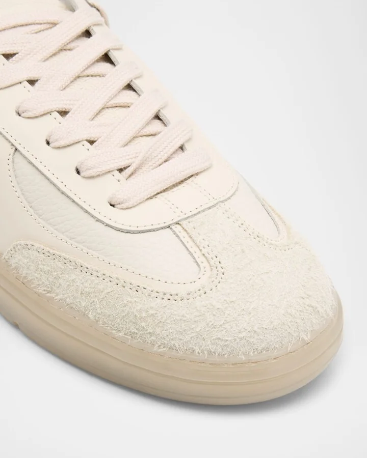 Men's Virtus Mixed-Leather Sneakers - Image 5