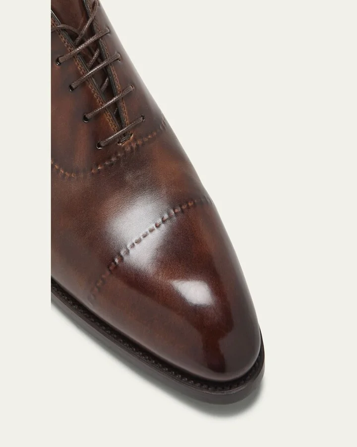 Men's Vittorio Reverse Stitch Cap-Toe Oxfords - Image 3