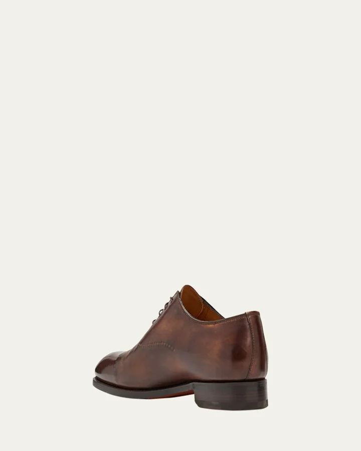 Men's Vittorio Reverse Stitch Cap-Toe Oxfords - Image 6