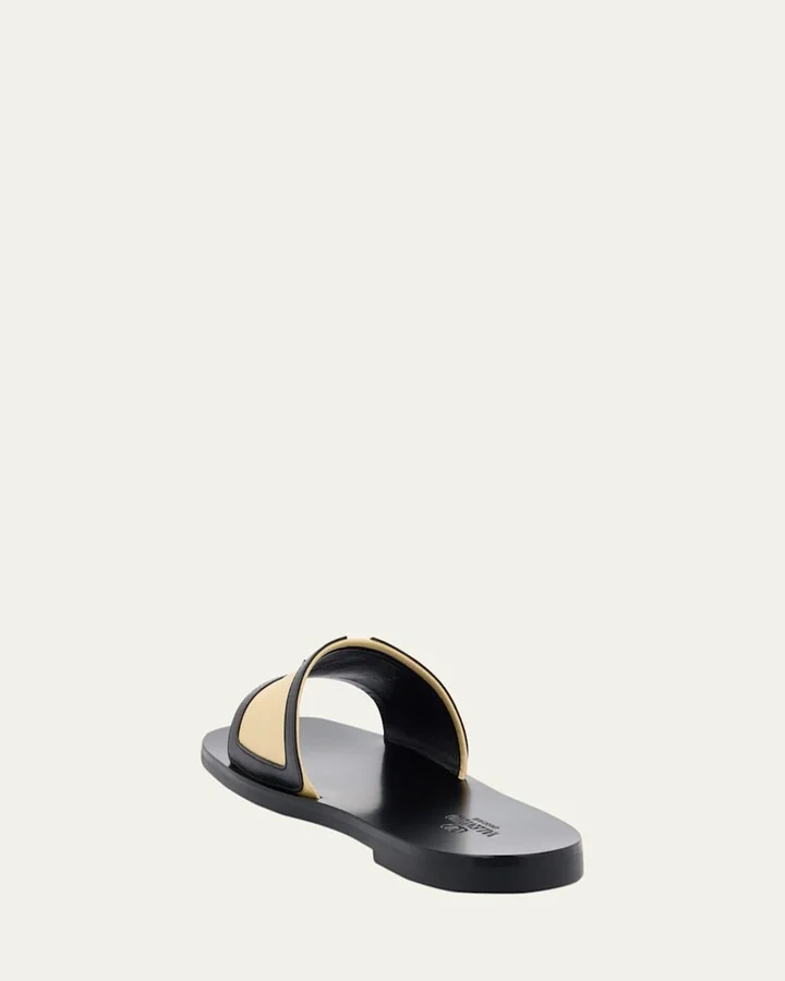 Men's Viva Superstar Leather Slide Sandals - Image 4