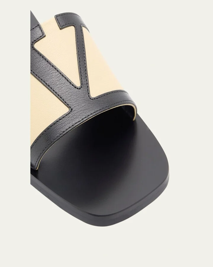 Men's Viva Superstar Leather Slide Sandals - Image 5