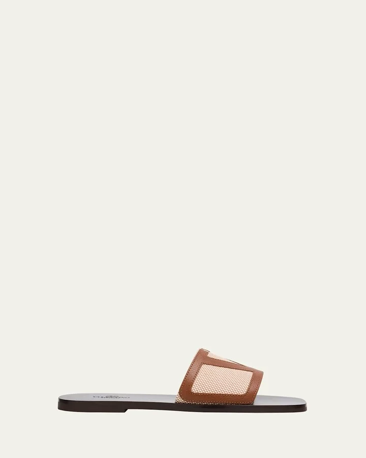 Men's Viva Superstar Leather Slide Sandals