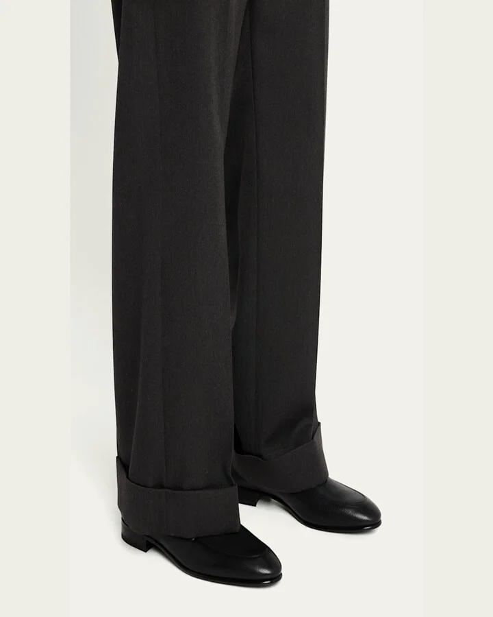 Men's VLogo Goatskin Loafers - Image 4
