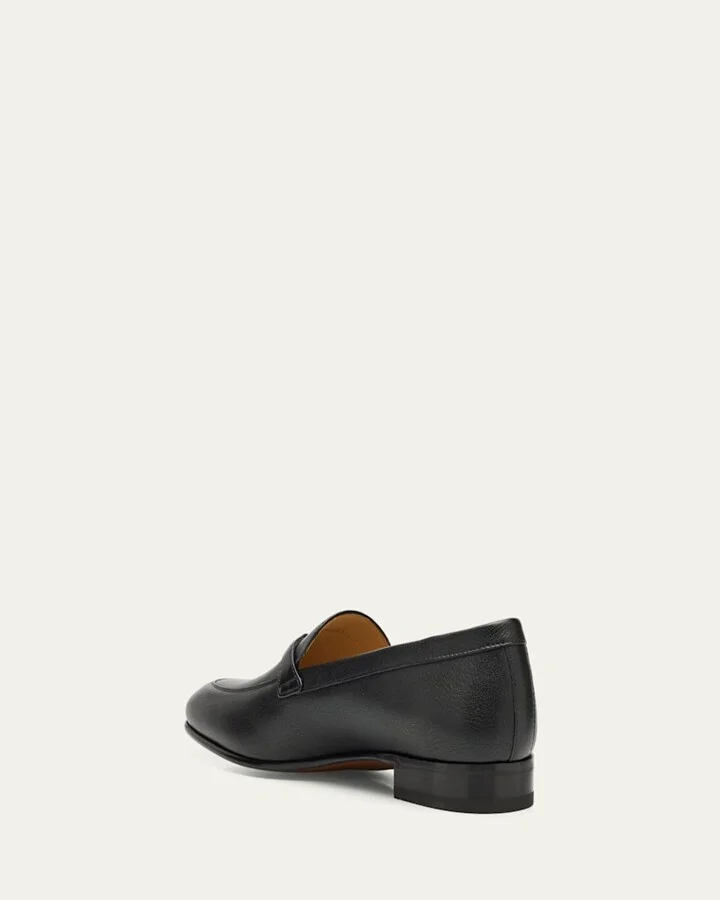 Men's VLogo Goatskin Loafers - Image 6