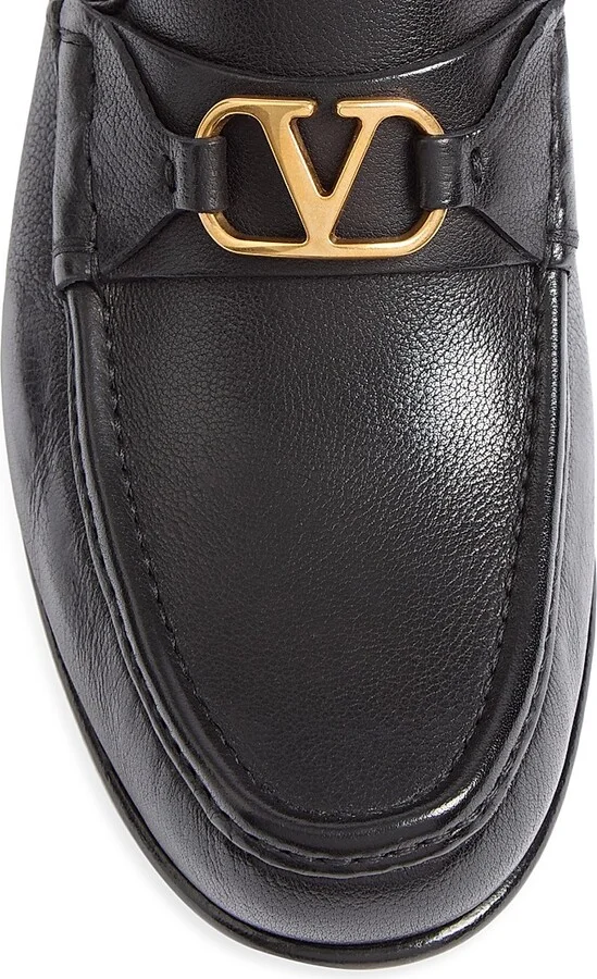 Men's VLogo Signature Buffalo Loafers - Bark Brown - Size 10 - Image 10