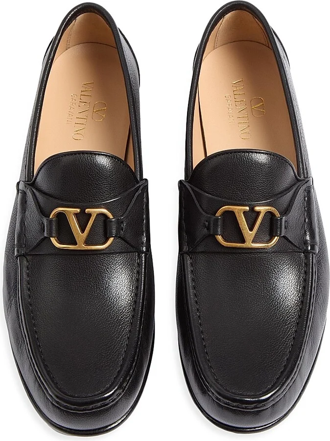 Men's VLogo Signature Buffalo Loafers - Bark Brown - Size 10 - Image 11