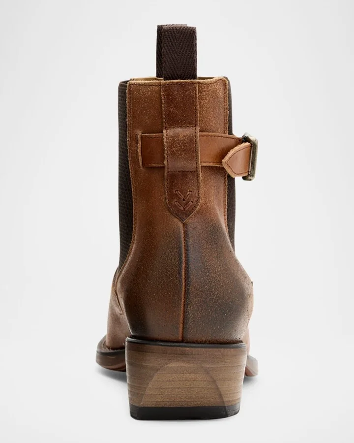 Men's Walker Buckle Chelsea Boots - Image 6