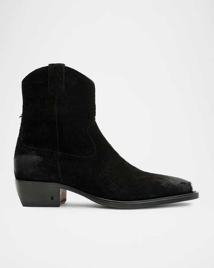 Men's Walker Tipped Leather Western Boots